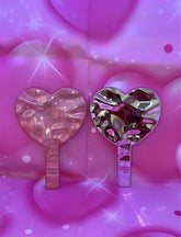 Heart Shaped Wavy Mirror β‘