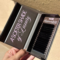 Dark Brown Black 0.5 Cashmere Lashes π€