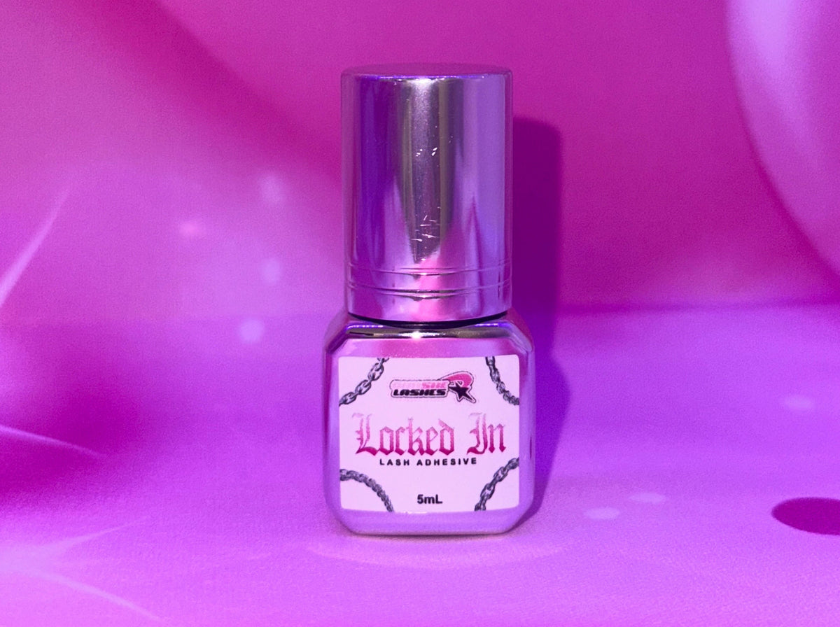 "Locked In" Silver Adhesive 5ml ☆